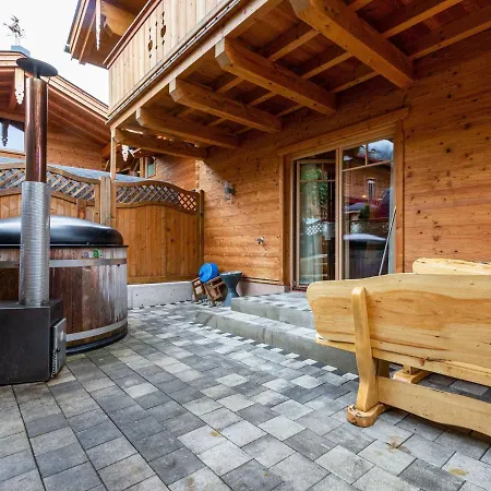木屋 Vintage Chalet With Sauna And Jacuzzi In